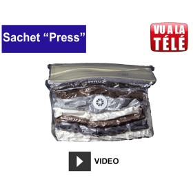 Sac Rangement Sous Vide, Lot de 2 sacs sous vide, Ella XL Beige, L105x –  SomProduct France