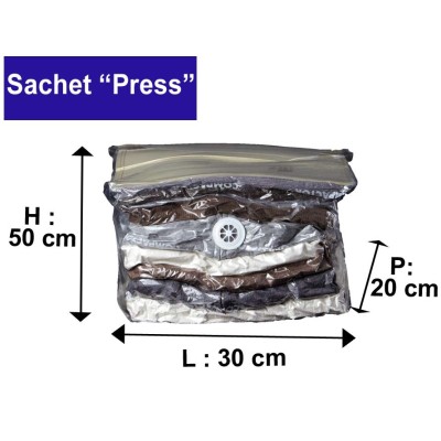 Sac de rangement sous-vide Compactor et autres solutions de rangement