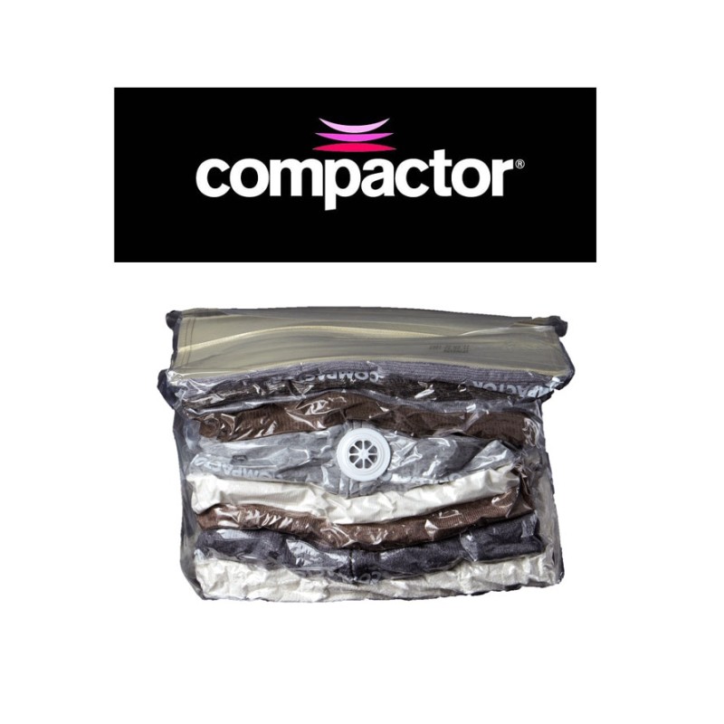 Compactor - Lot de Sacs sous vide de voyage Roll-up L, 6 sachets, rangement  valise cabine avion, camping, compression manuelle sans aspirateur, idéal  pour vêtements, t-shirts, polos, pulls, pantalons : : Cuisine