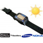 Montre et chargeur solaire - Batterie 500mAh