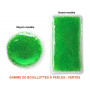 Bouillotte perles moyen modèle vert