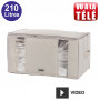 Compactor housse gain de place sous vide 210 Litres - Beige