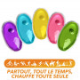 Chaufferette réutilisable - petite jaune