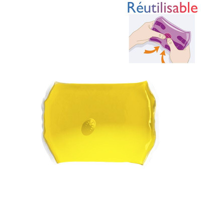 Chaufferette réutilisable - moyenne jaune