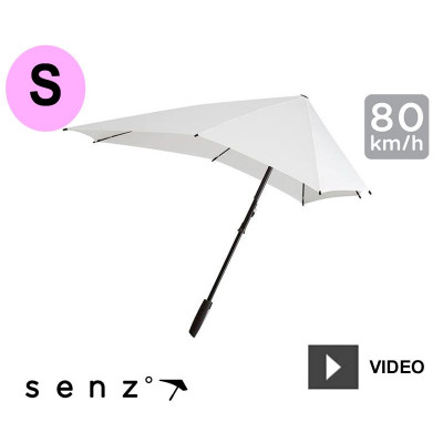 Parapluie anti-vent Senz - Small Blanc