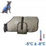 Manteau rafraîchissant pour chien HyperKewl Argenté