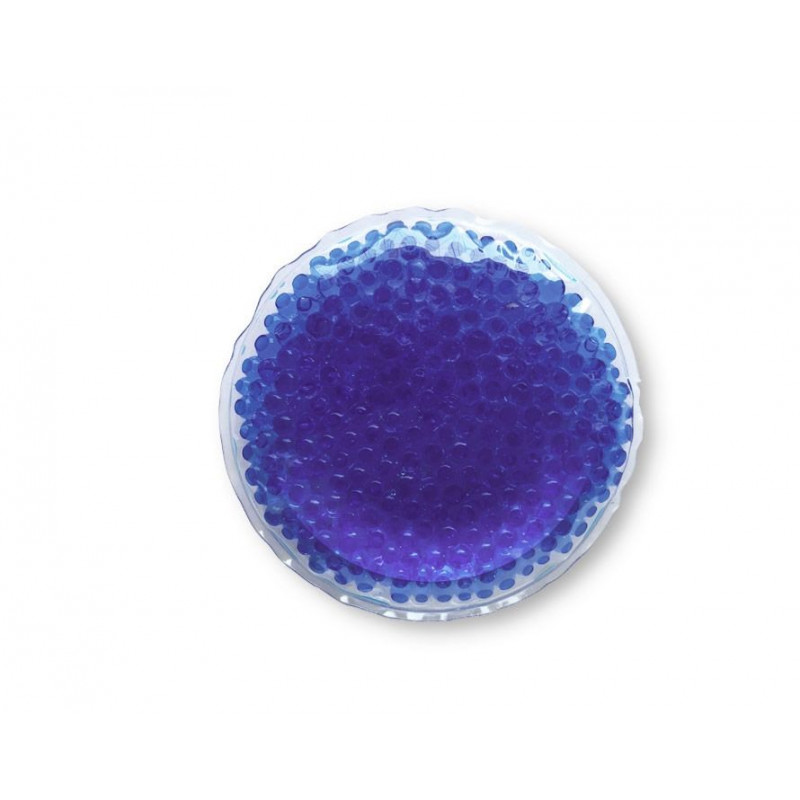 Cooper BOUILLOTTE - Perles de silice - Sans eau - Housse motif blé - 100%  polyester - À chauffer au micro-ondes - Accessoire de bien-être - 1 unité