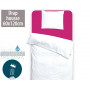 Drap impermeable Framboise