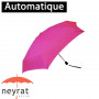 Parapluie pliant poche rose