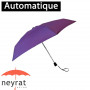 Parapluie pliant poche prune