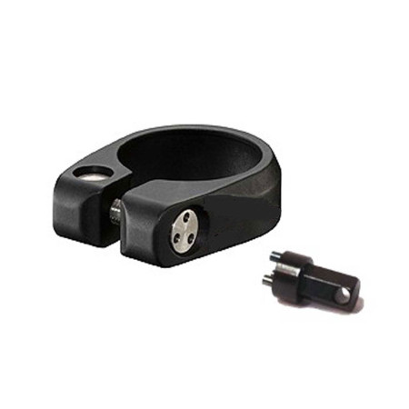 Pince De Tige De Selle Vélo à Dégagement Rapide - Alliage Aluminium, Compatible 28.6mm Ou 31.8mm