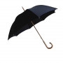 Parapluie long automatique uni noir