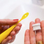 Brosse à dents bioplastique enfant jaune