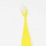 Brosse à dents bioplastique enfant jaune