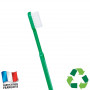 Brosse à dents bioplastique verte