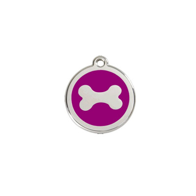 Médaille chien personnalisable Os