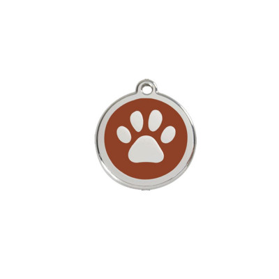 Médaille chien personnalisable Pattes