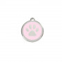 Médaille chien personnalisable Pattes