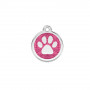 Médaille chien personnalisable Paillette Pattes