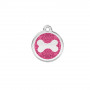 Médaille chien personnalisable Paillette Os