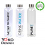 Bouteille en verre Yoko 750ml