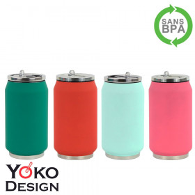 Canette isotherme Yoko Soft 280ml