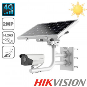 Kit vidéosurveillance solaire 4G & 2MP