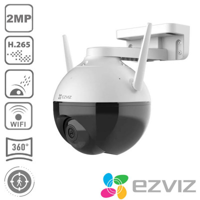 Caméra surveillance rotative C8C 2MP