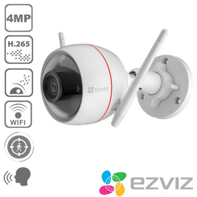 EZVIZ Camera Surveillance Wifi Exterieur 1080P, Camera Exterieur avec  Vision Nocturne Avancée jusqu'à 30 m