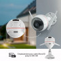 Caméra surveillance Dôme 2MP