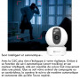 Caméra surveillance rotative C6C 2MP