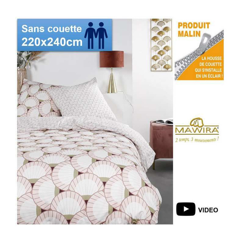 housse de couette zippée