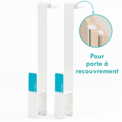 Enfile-couette porte recouvrement