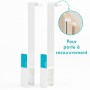 Enfile-couette porte recouvrement