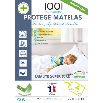 Matelas 1 personne 90 x 190 cm