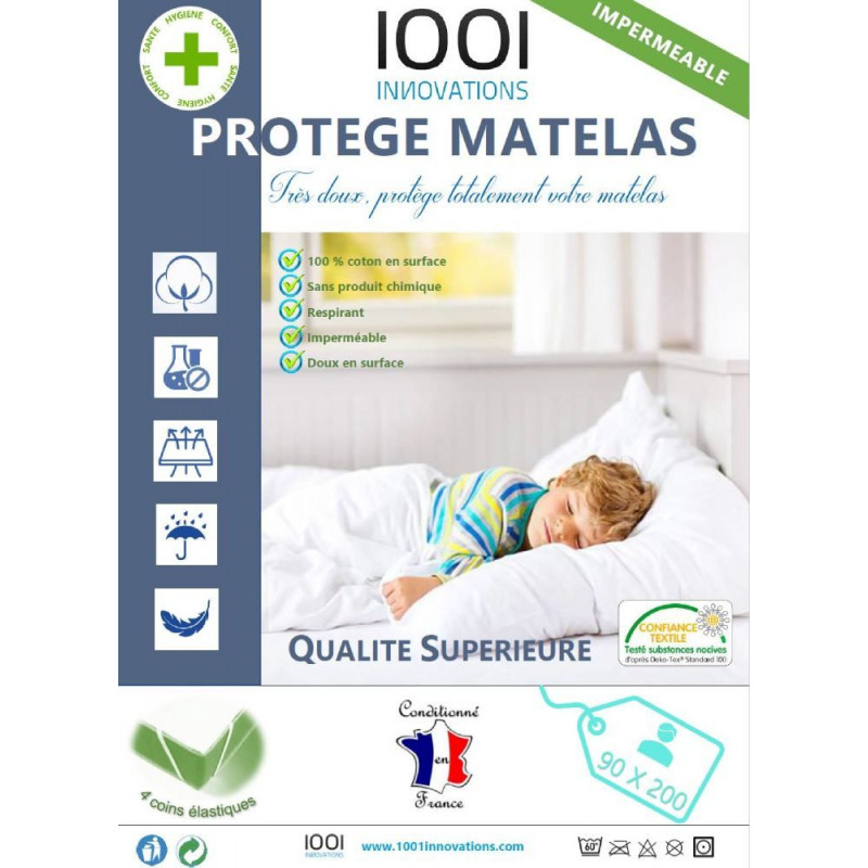 Alaise Protège-Matelas Imperméable Lynmark Motif Galaxie - Pour Lit Enfant Et Lit 1 Personne - Apprentissage Propreté
