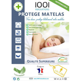 PROTEGE MATELAS IMPERMEABLE 135X200 CM