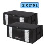 2 Housses de rangement sous vide Compactor 210L