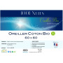 Oreiller Bio Coton 60x60 lot de 2