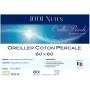 Oreiller Coton Percale 60x60