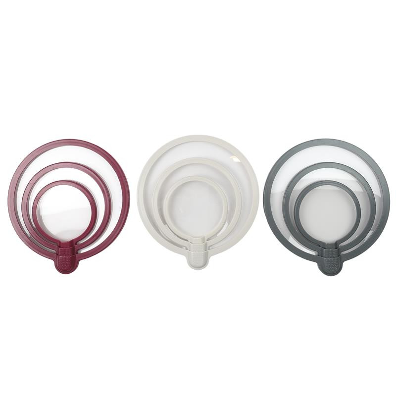 Lot De 10 Couvercles En Plastique PP Pour Bocaux Weck Bord Rond 80 Mm - Diamètre 8,9 Cm - Réutilisables Et Lavables à La Main