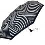 Parapluie Pliant Tourbillon Noir et Blanc Neyrat