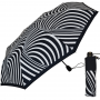 Parapluie Pliant Tourbillon Noir et Blanc Neyrat