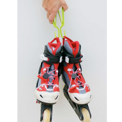 KlipSki Porta Sci E Bastoni - Sistema Rapido Per Trasporto - Adatto Per Adulti E Bambini - Colore Rosso - Foto 11