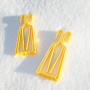 Porte-skis Klipski rouge et jaune