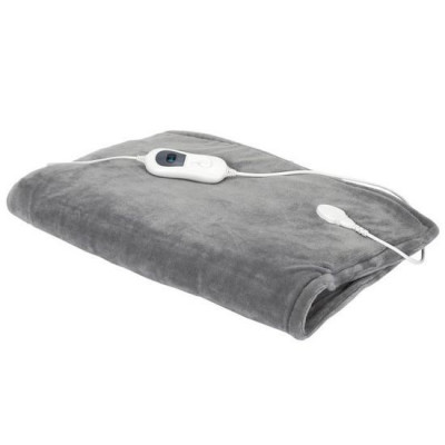 Couverture Chauffante Electrique Grise