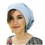 Foulard anti-ondes bleu ciel