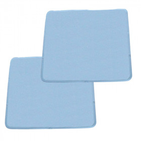 Lot 2 surmatelas rafraîchissants Coolmat 90x90 pour refroidir le lit