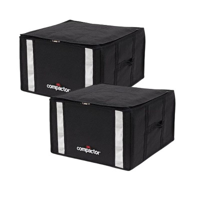 Lot 5 x housse de rangement sous vide Couleur noir Compactor