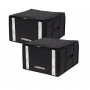 2 Housses de rangement sous vide Compactor 125L Noir